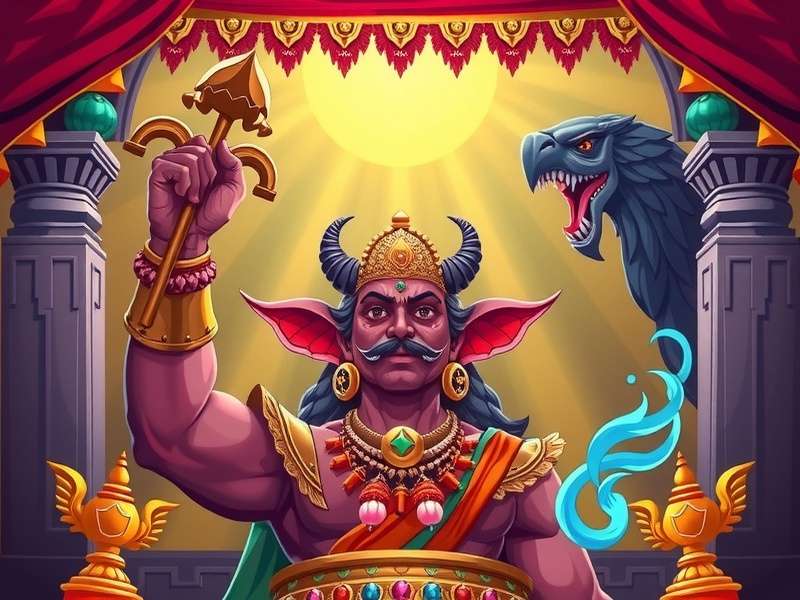 Tonal Tyrant Game Banner featuring vibrant Indian musical elements